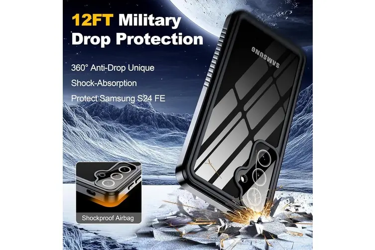 Red Pepper Waterproof Case For Samsung Galaxy S24 FE