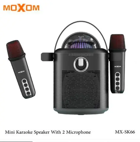 Moxom MX-SK66 Marshmallow Wireless TWS Karaoke Speaker