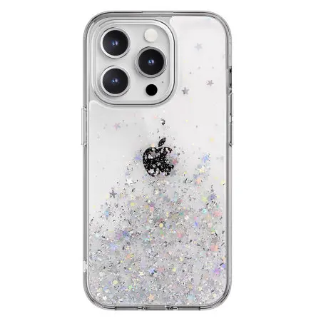 SwitchEasy StarField Glitter Case For iPhone -White (Iphone 14)